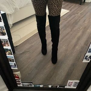 Via Spiga Over the Knee Boots, Black, Size 6